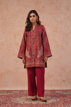 Scarlet Kaani Set- Inching India