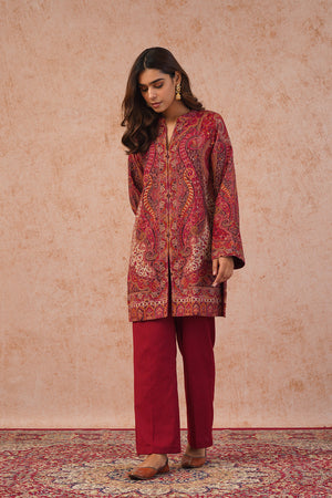 Scarlet Kaani Set- Inching India