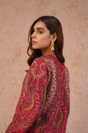 Scarlet Kaani Set- Inching India