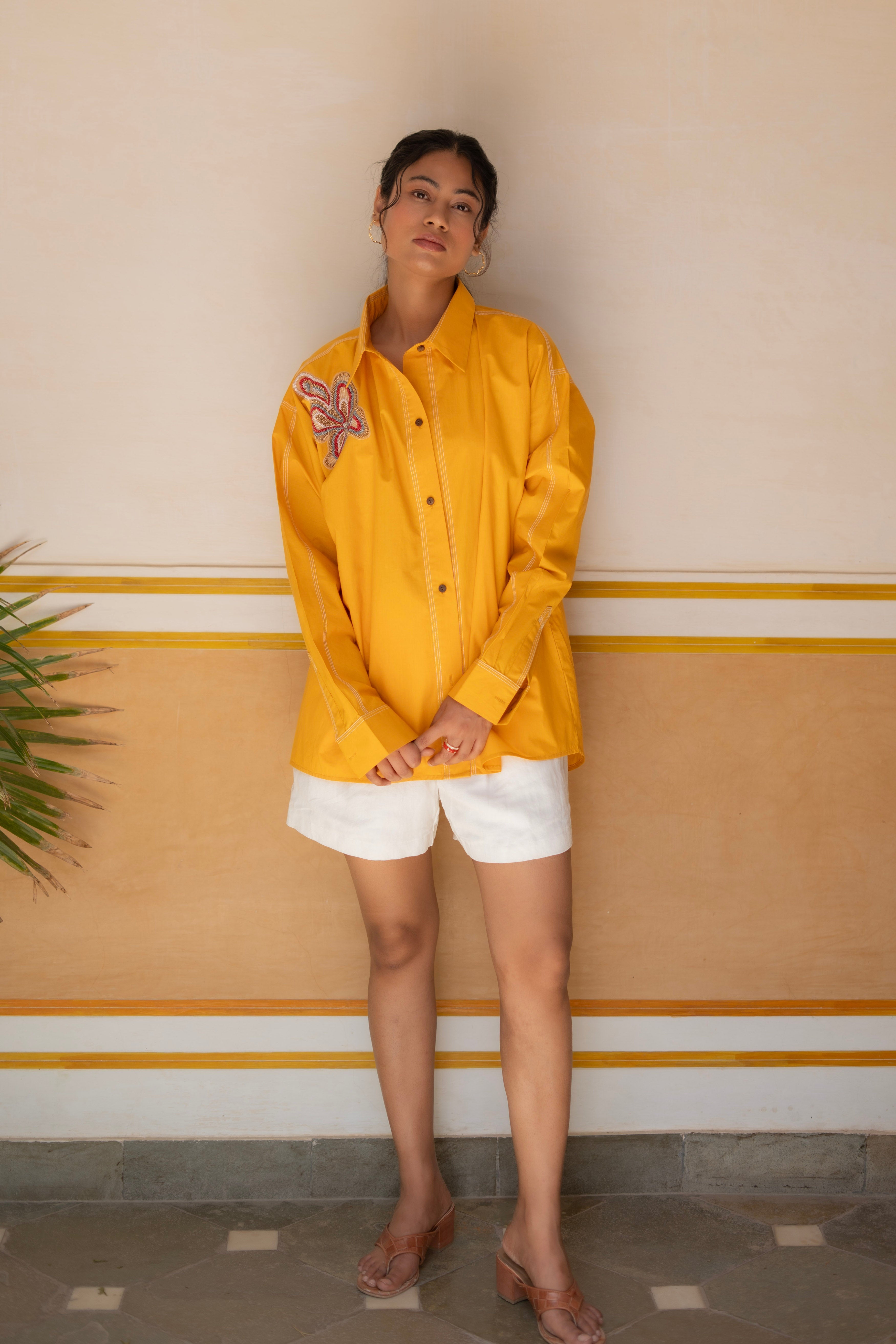Sulfer Shirt Mustard Yellow