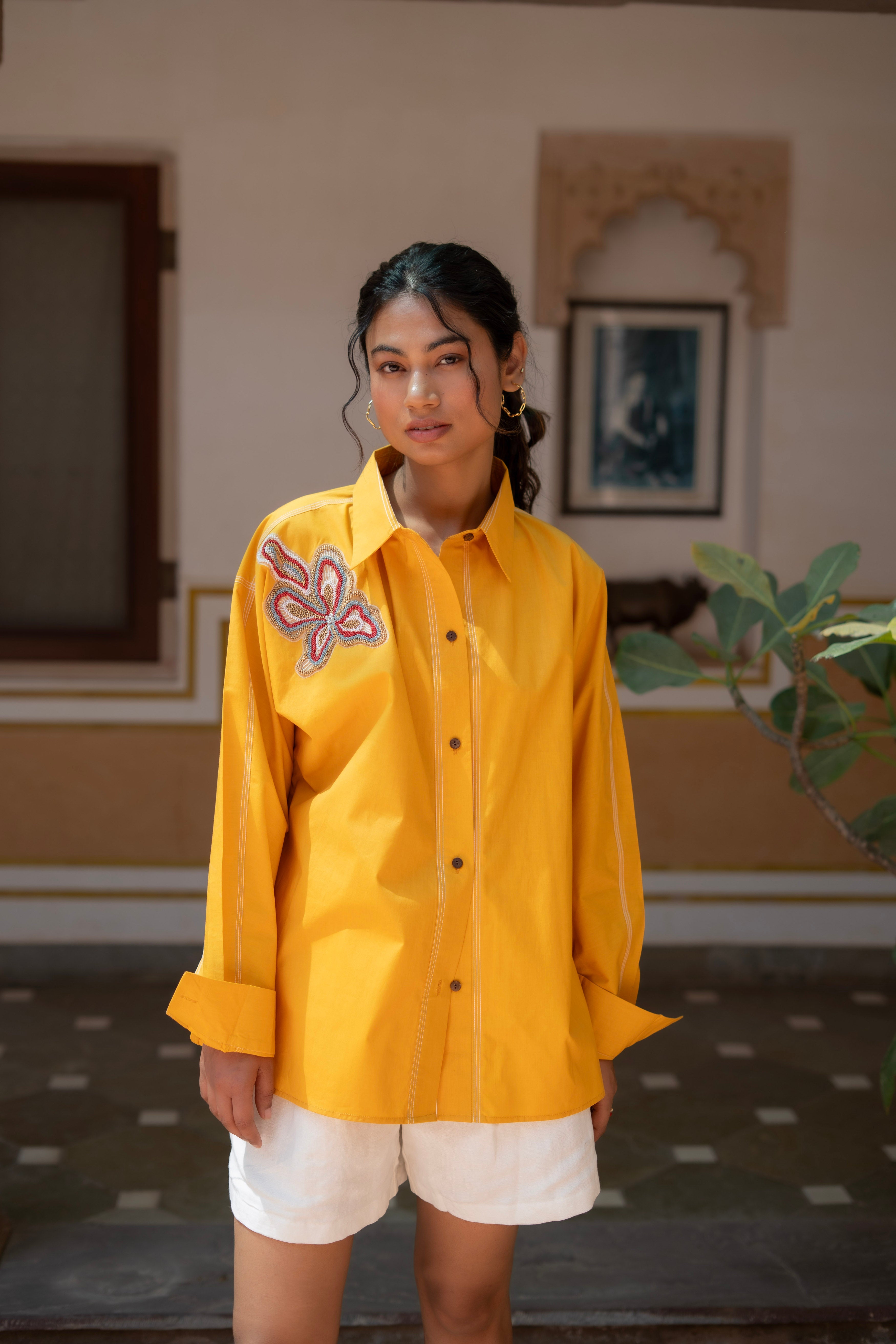 Sulfer Shirt Mustard Yellow