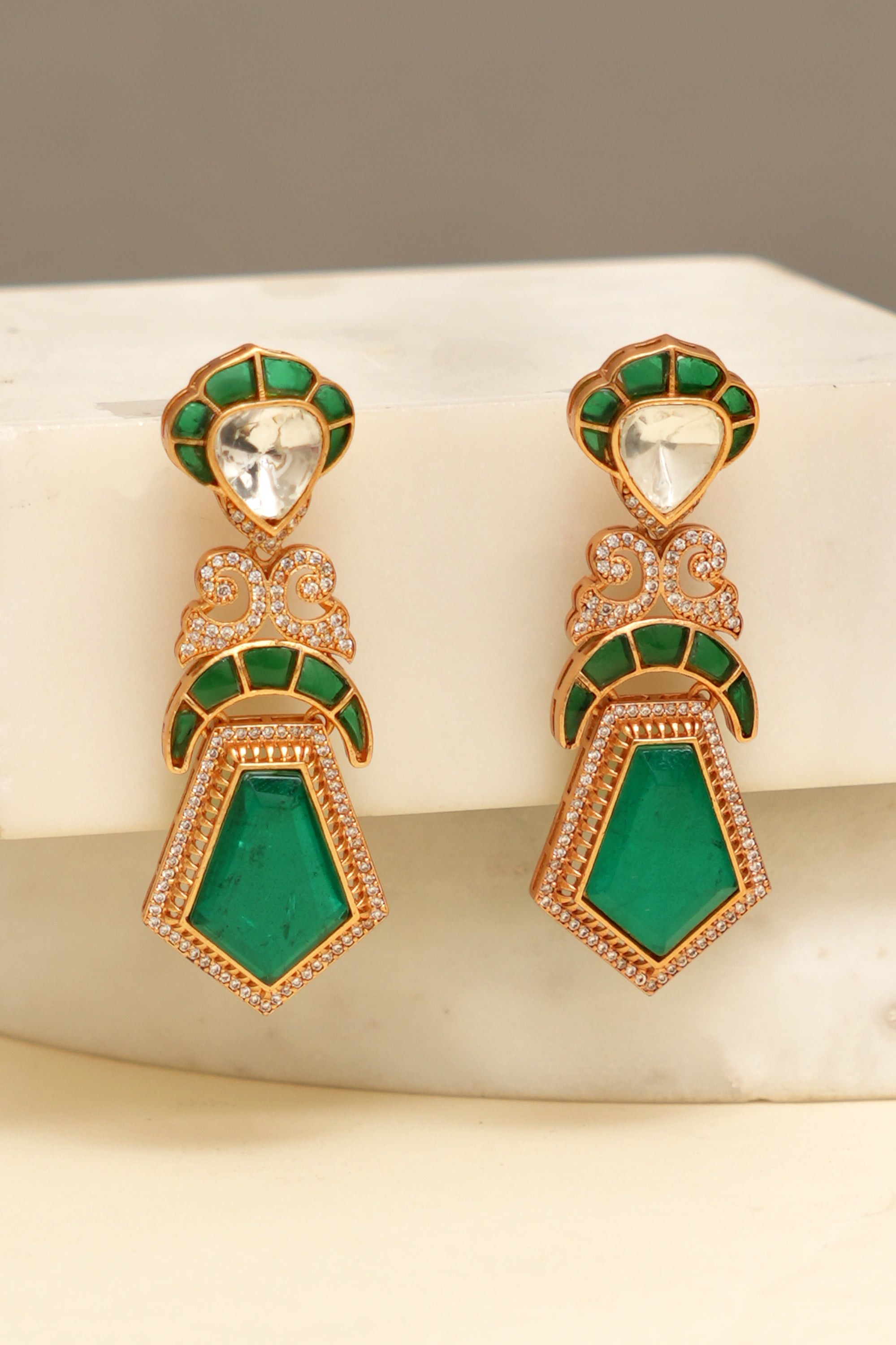 Maisha Mint Earrings