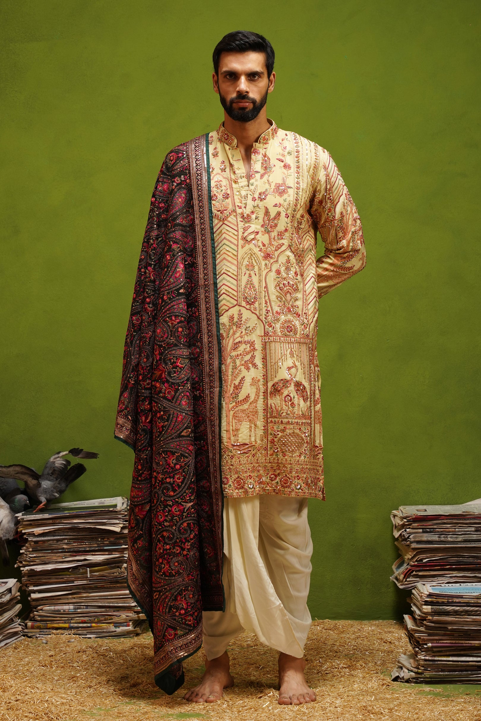 MEHER MEHNDI DHOTI KURTA SET