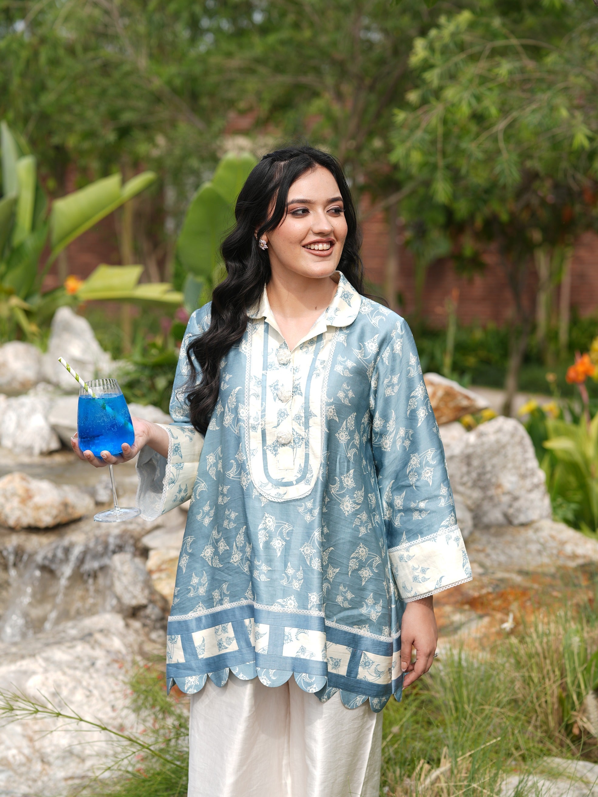 Rimjhim Shirt Set