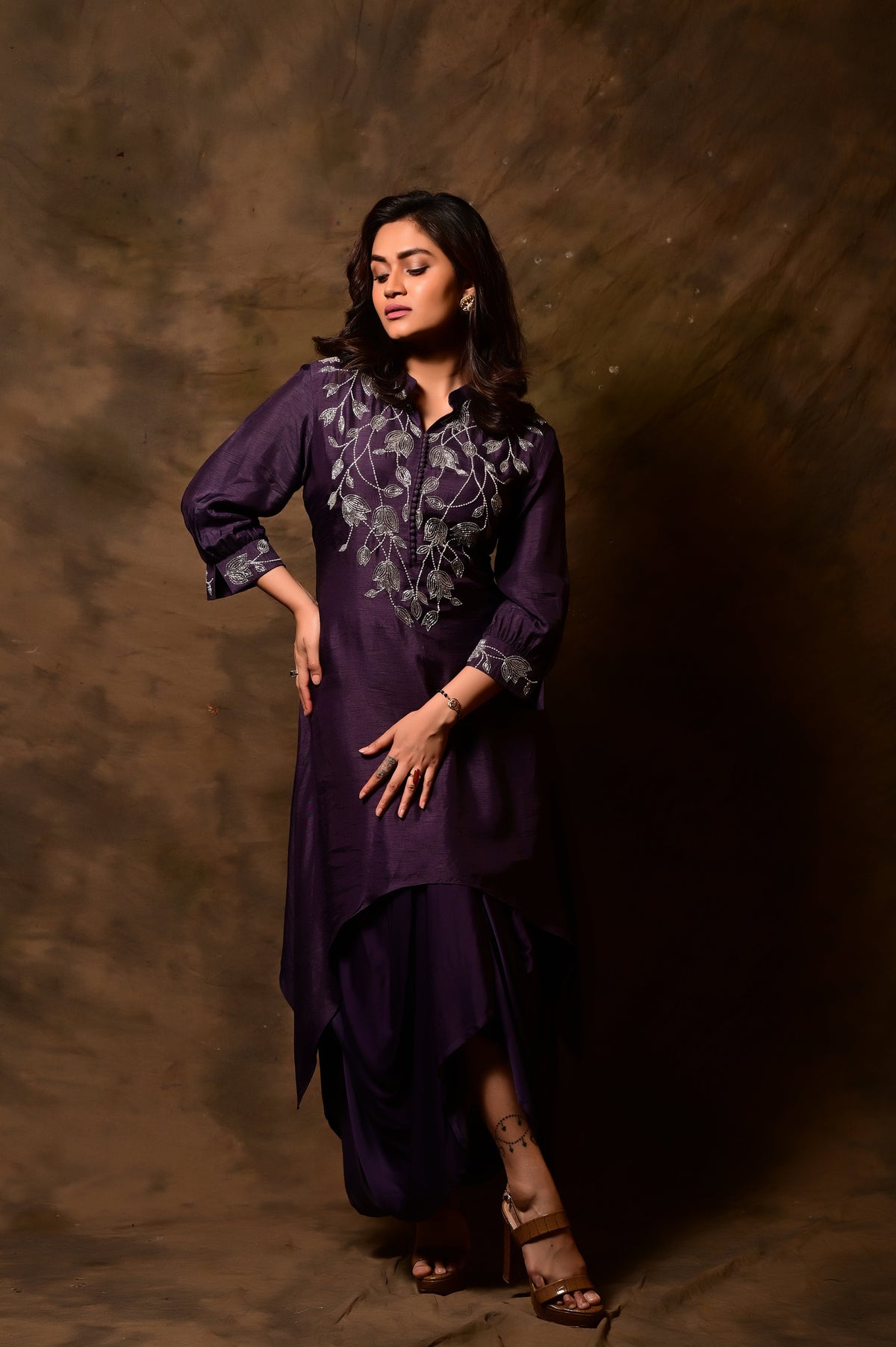 Noor Dhoti Skirt Set