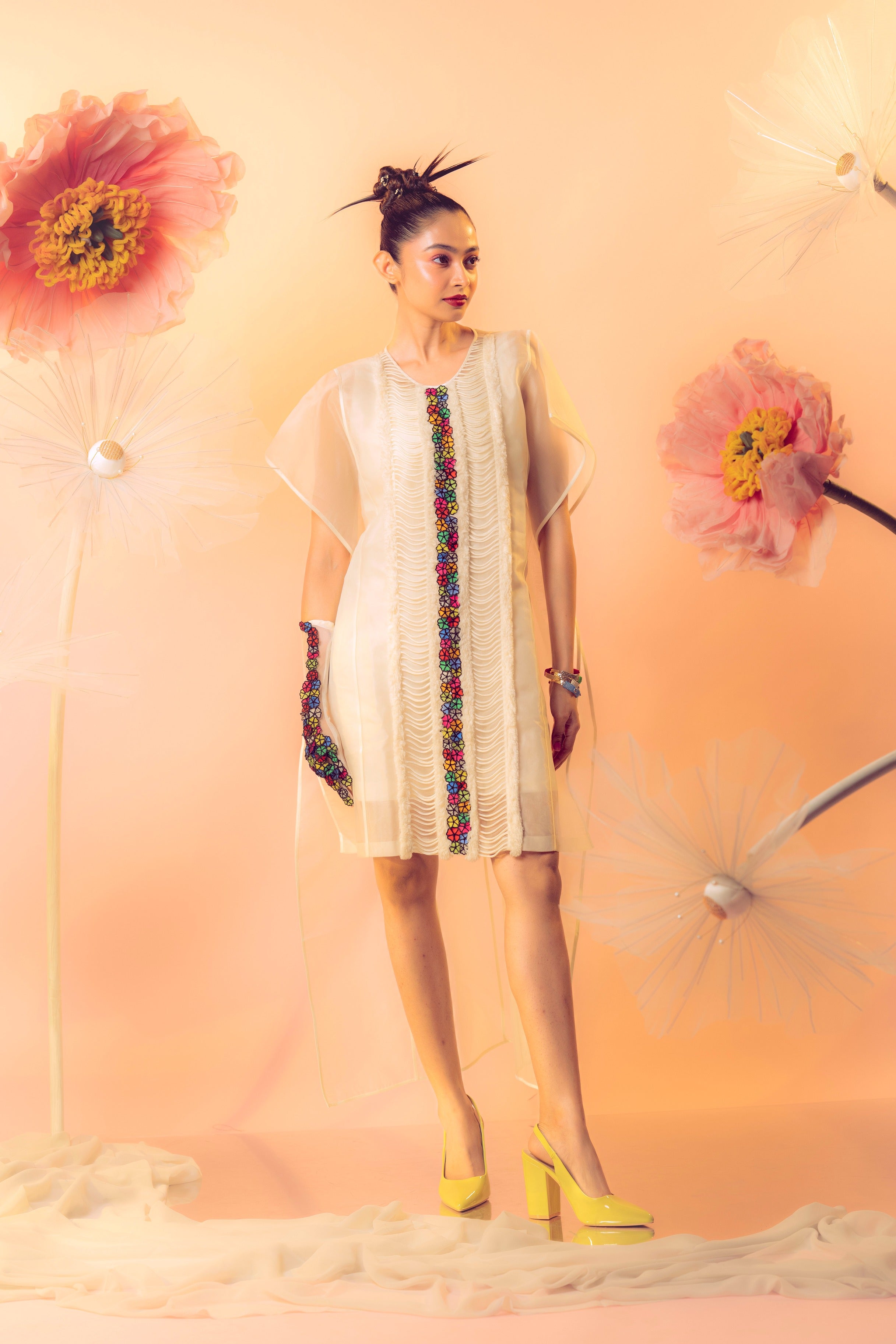 Ivory Blossom Dress