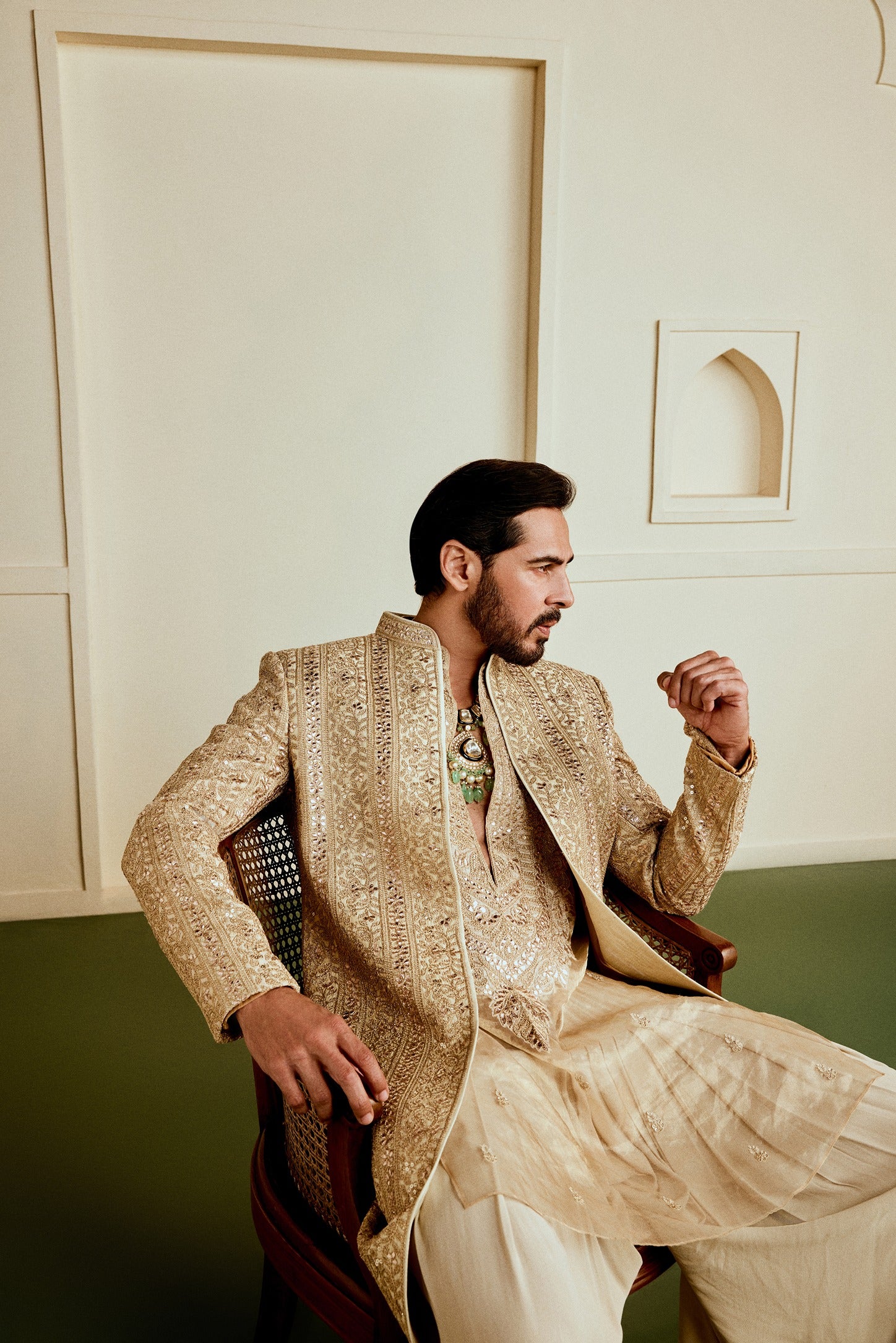 Dino Morea in Zavian Sherwani Set