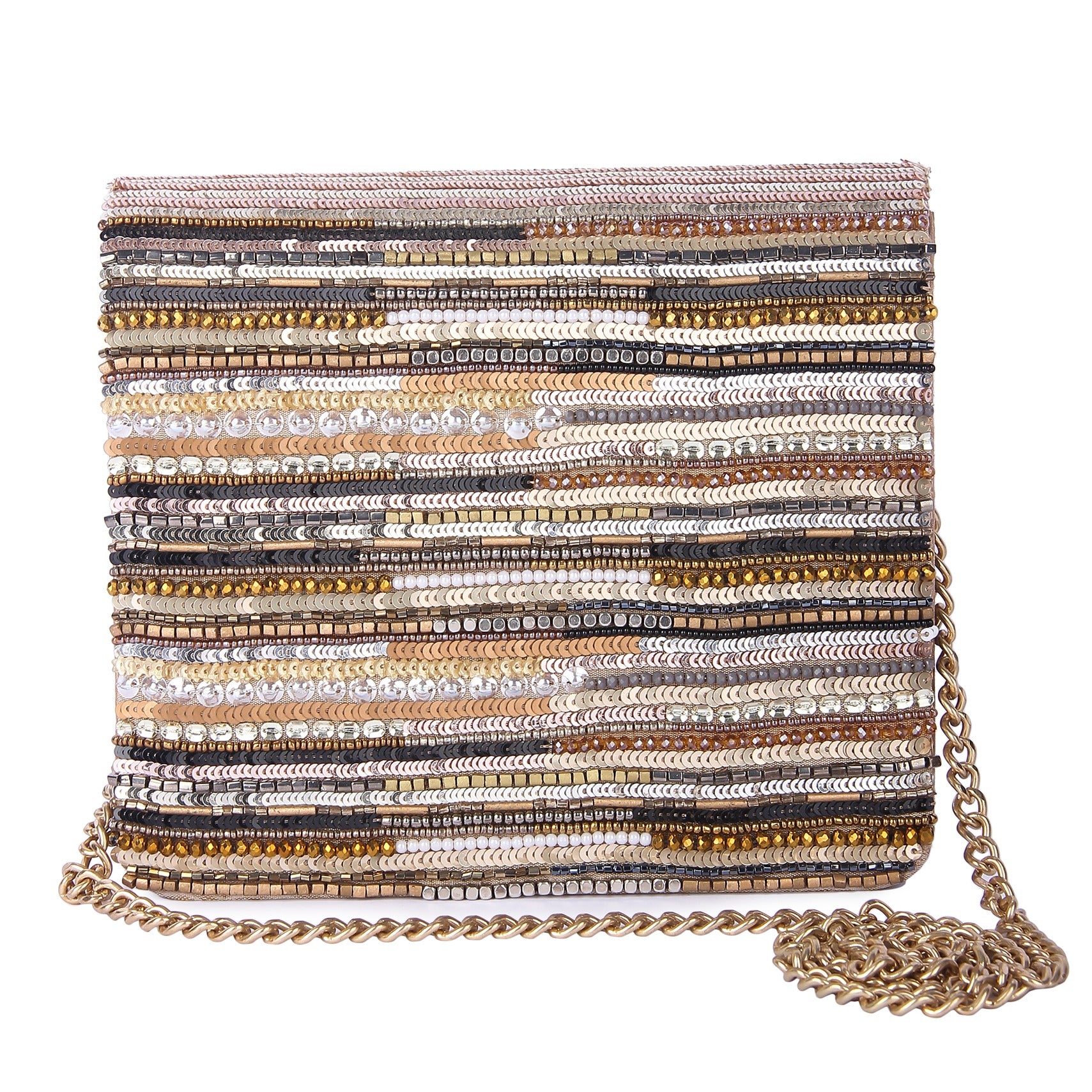 Bonita Gold Clutch