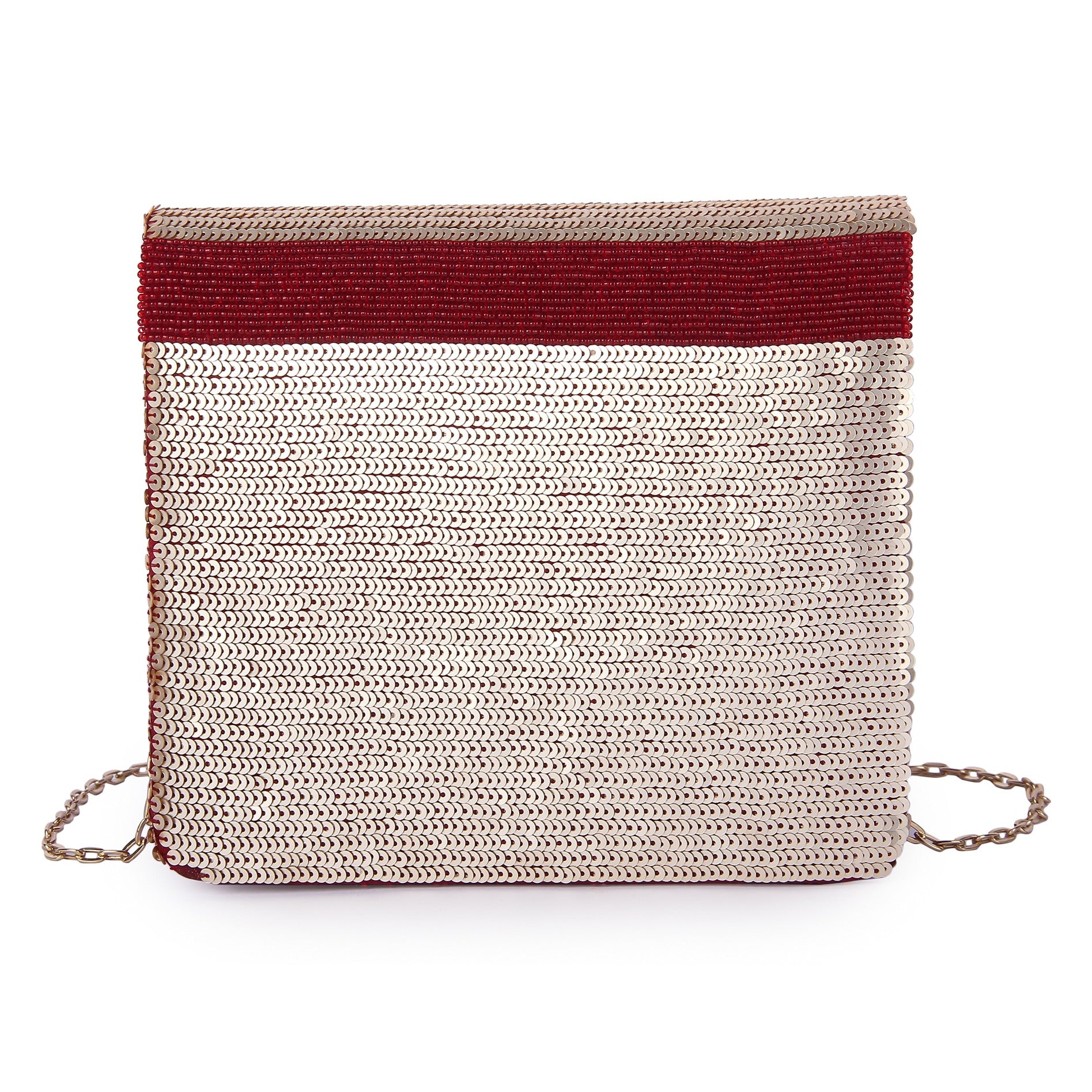 Pasha Red Clutch