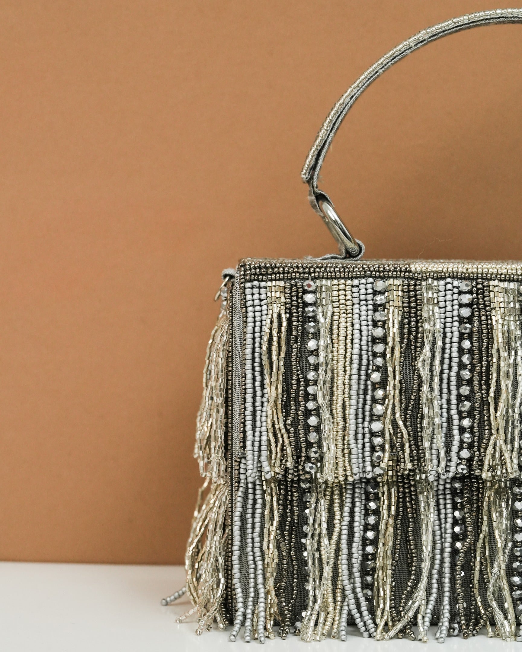 Grey Gaza Clutch