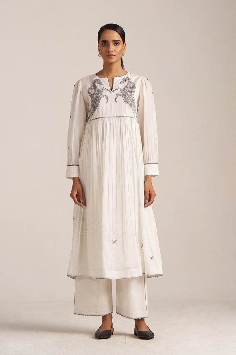 Milky White Co-ord Set