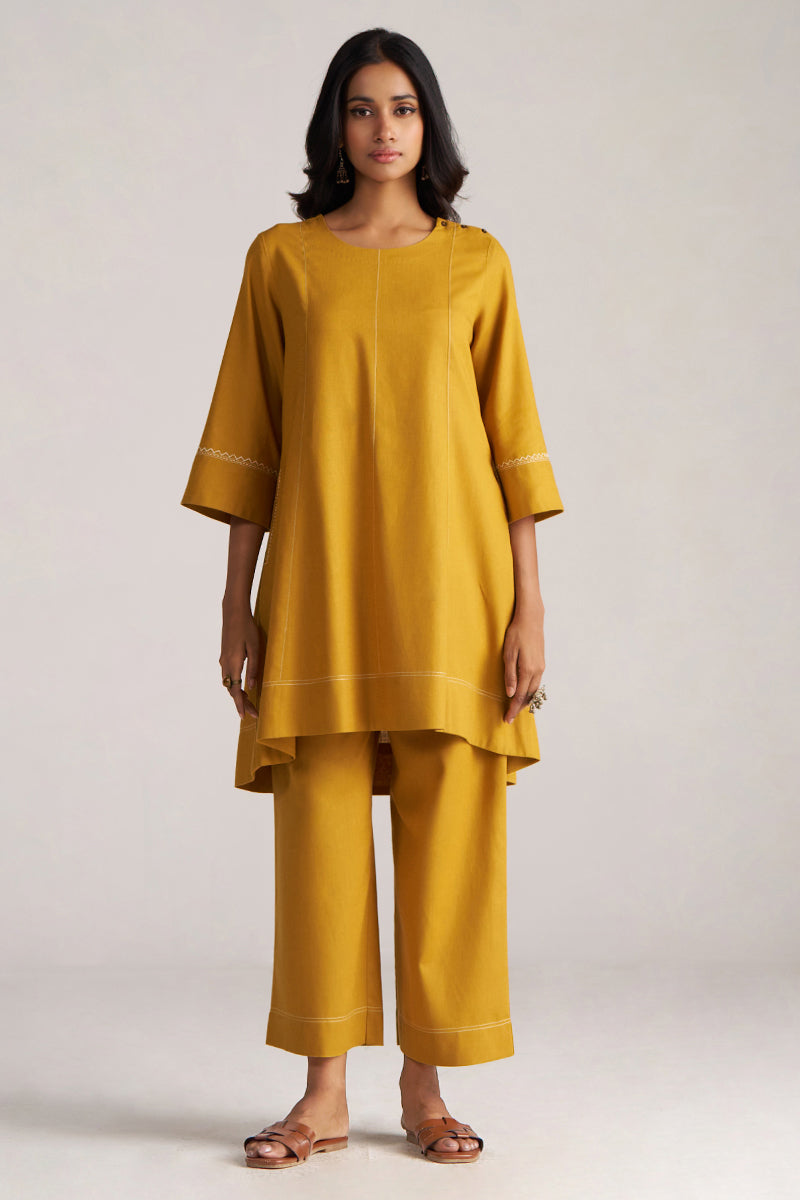 Mustard Yellow Co-ord Set