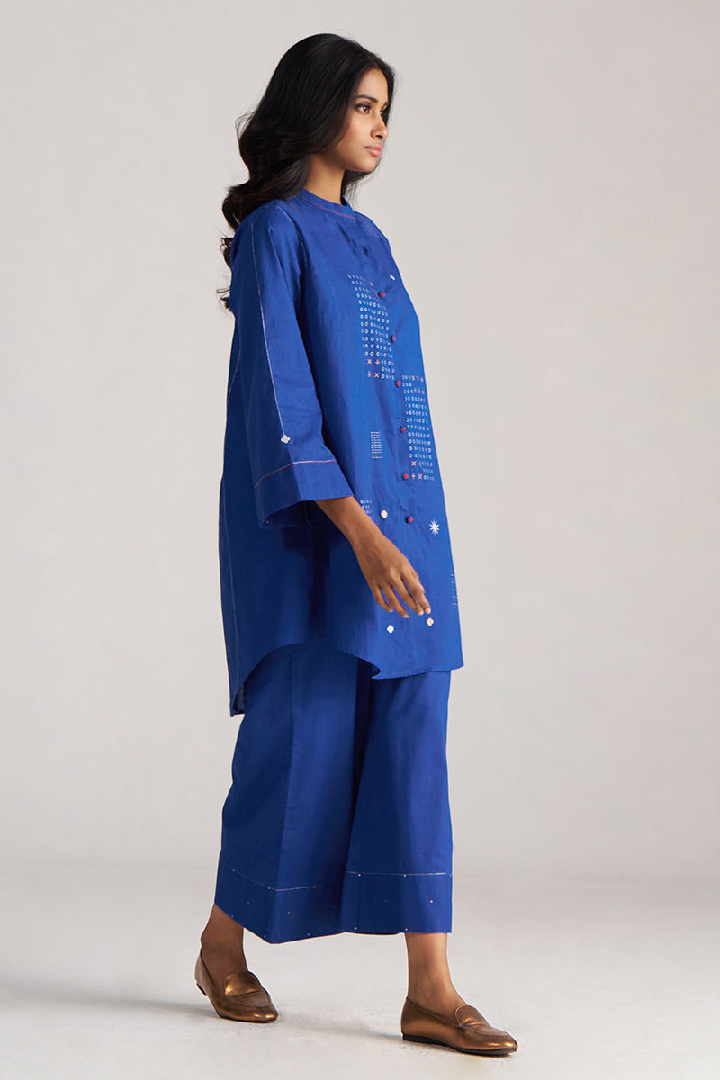 True Blue Cotton Co-ord Set