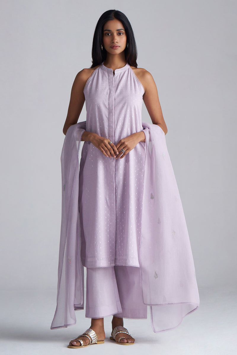 Iris Cotton Dobby Kurta Set