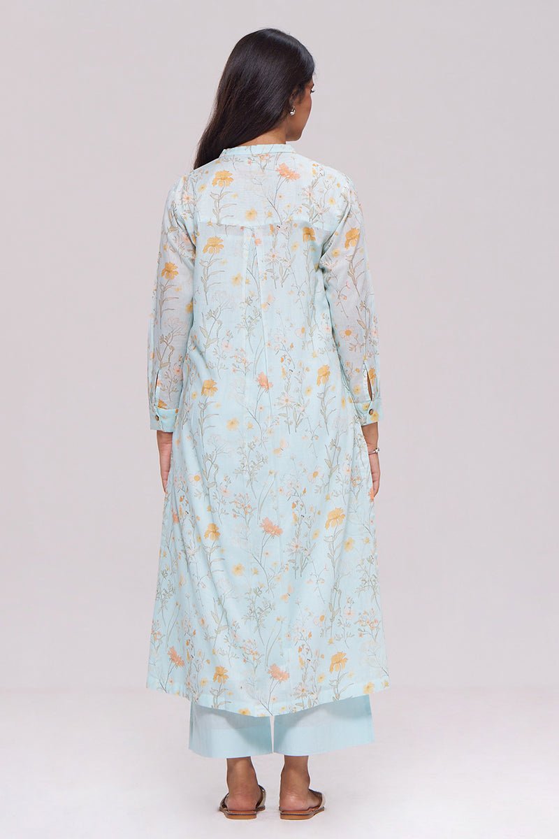 Morning Mist Blue Mul-Mul Co-ord Set