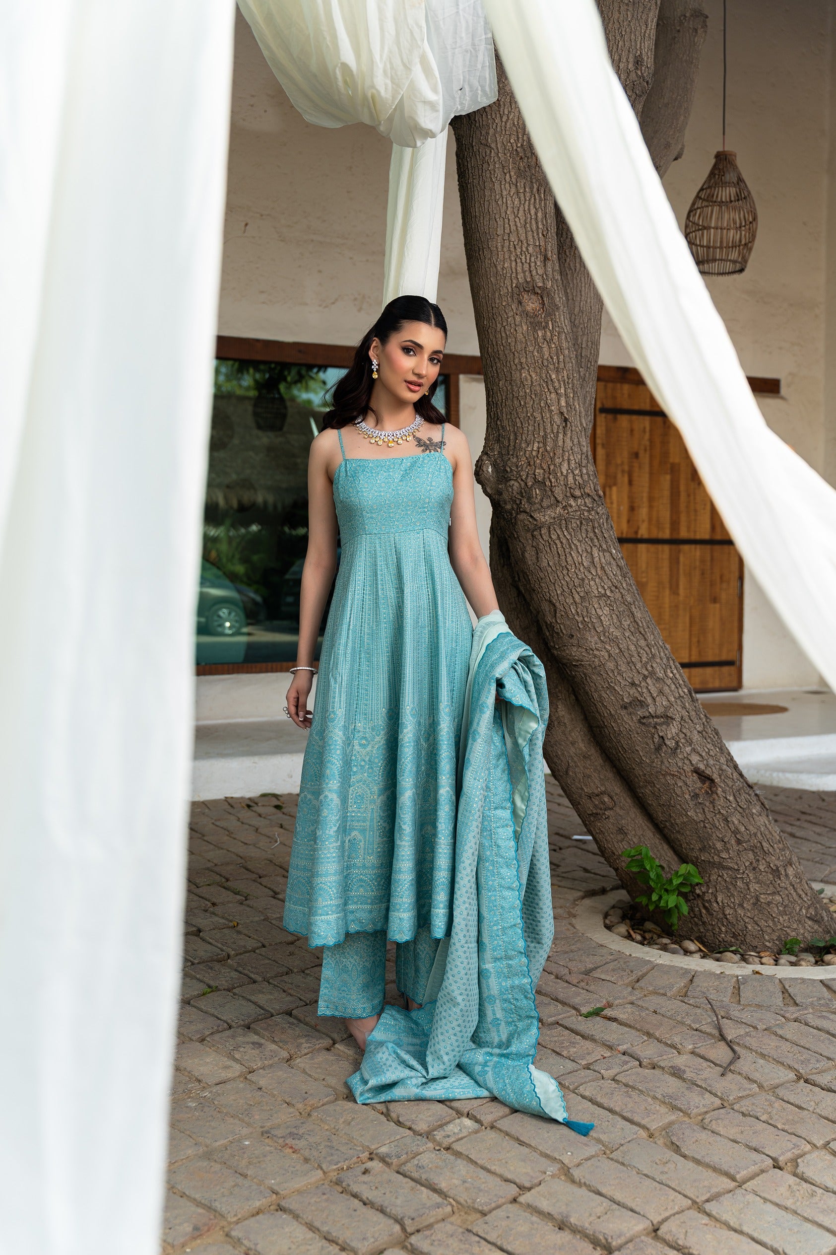 EVELYN KURTA SET