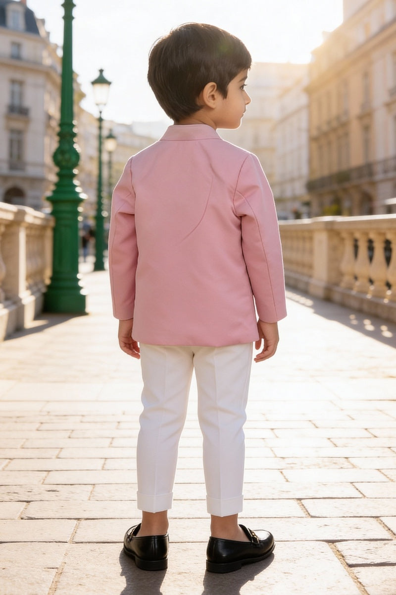 Pink Bandgala with Pant