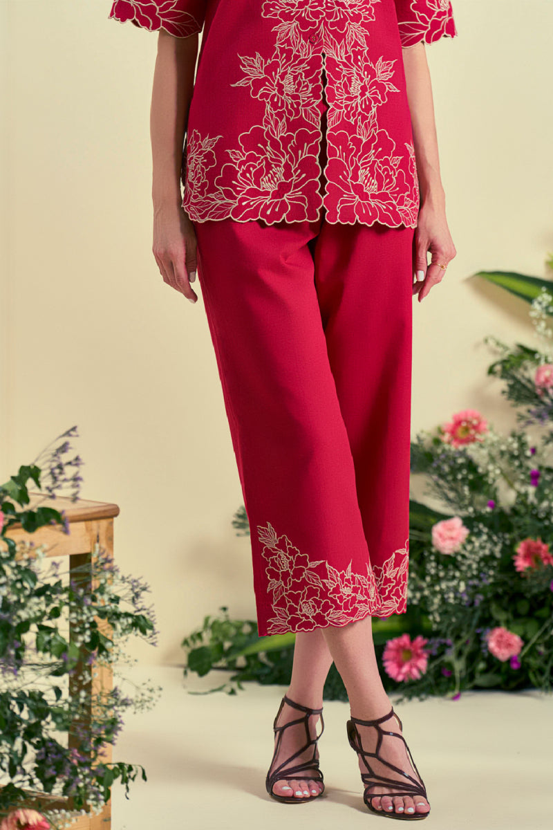 Origani Red Amara Pant