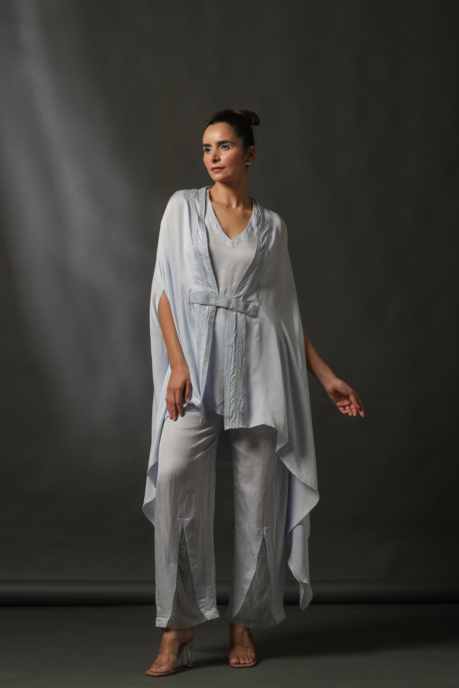 Powder Blue 3 Piece Co-Ord Set