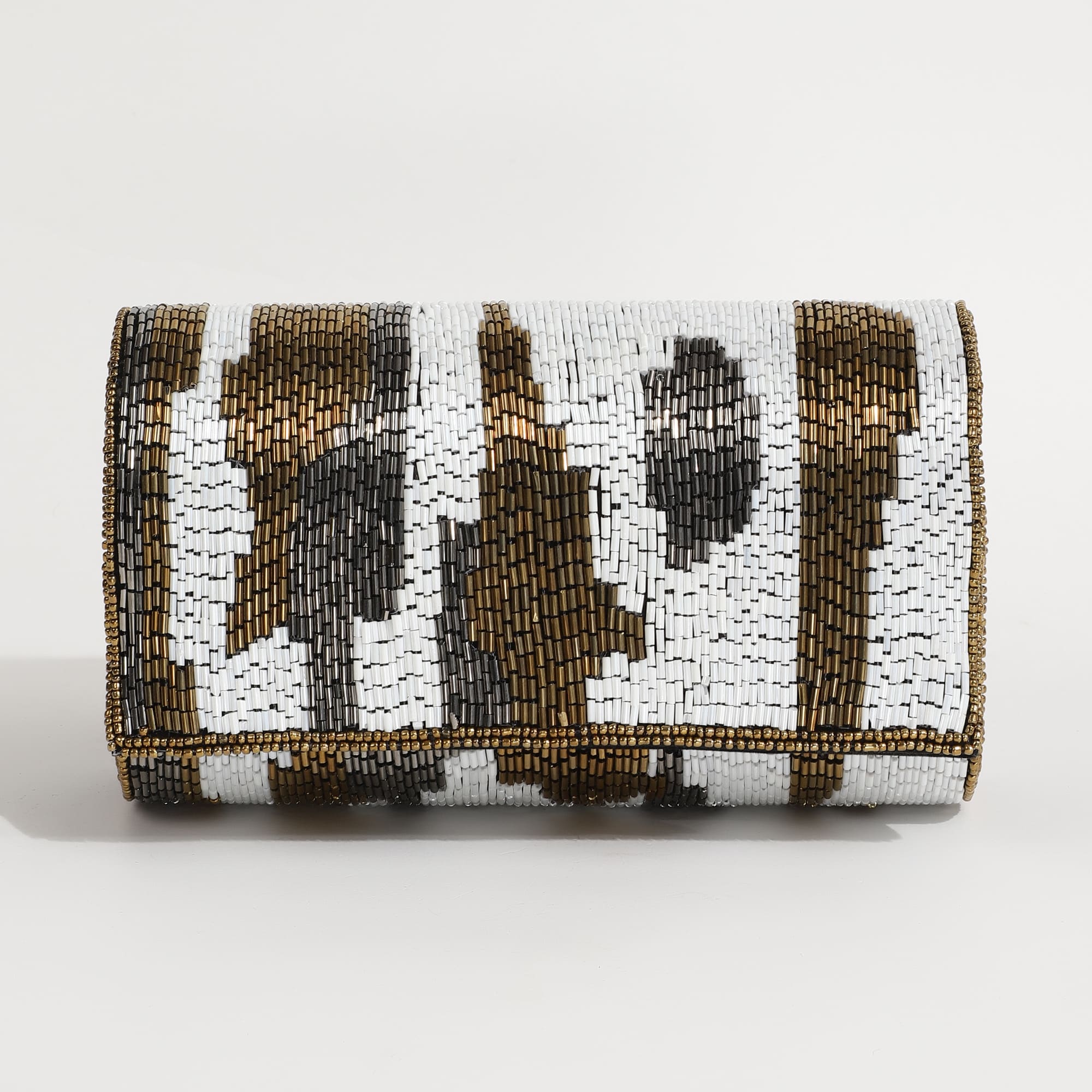 THE TAN CLAN Fusion Flap over Clutch Bag
