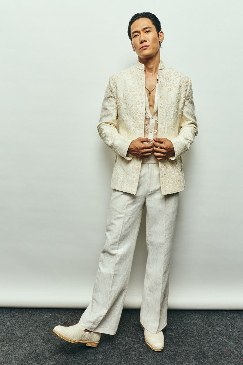 Pearlfect Open Jacket Set