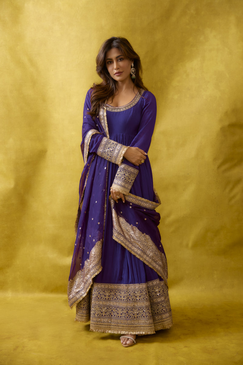Chitrangada Anarkali Set