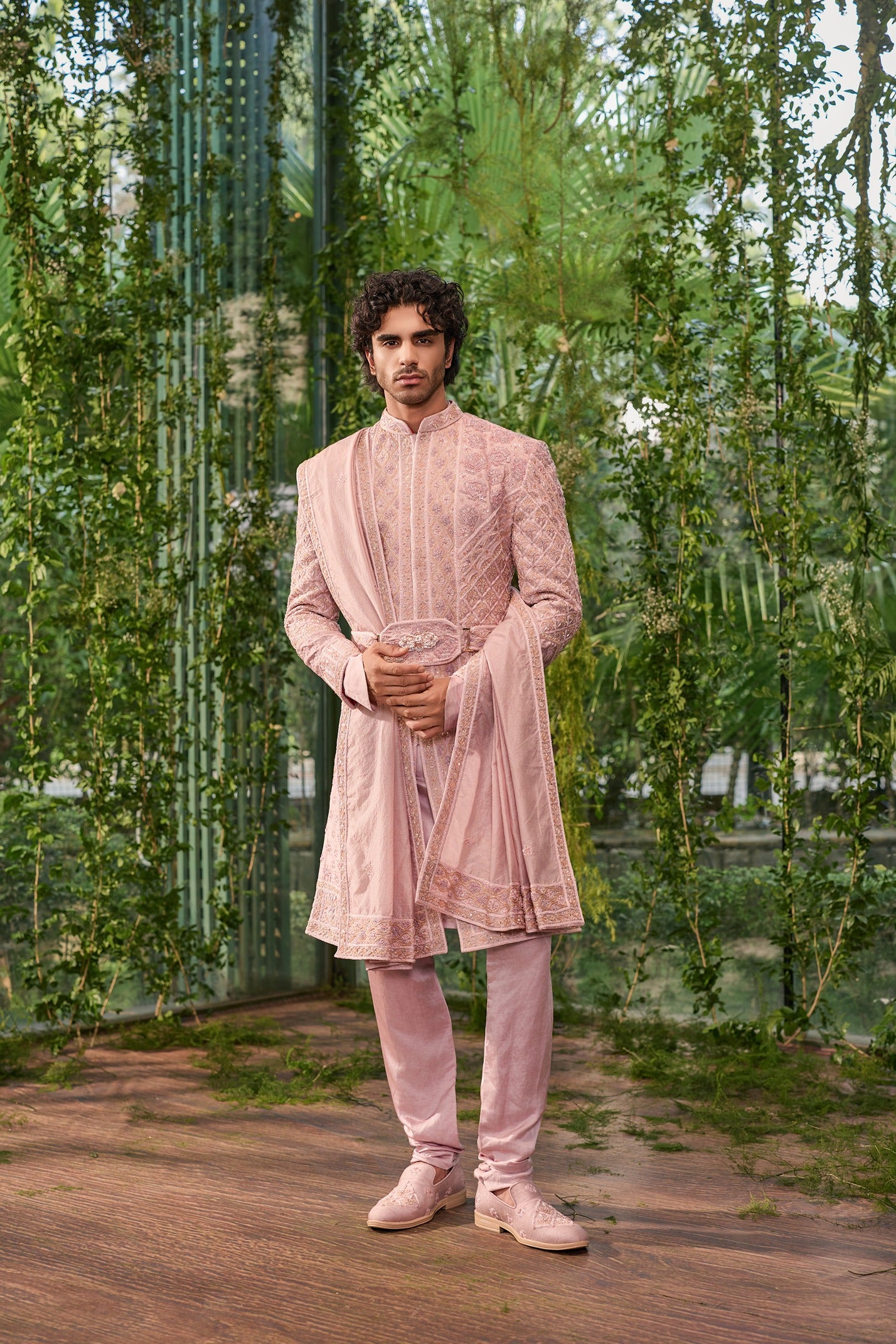 The Regal Paw Sherwani Set
