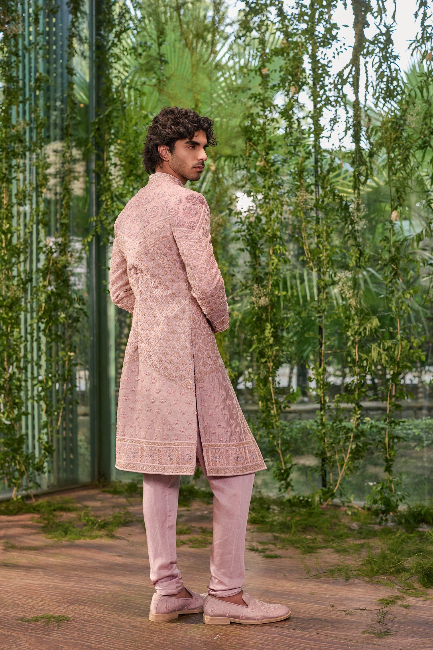The Regal Paw Sherwani Set
