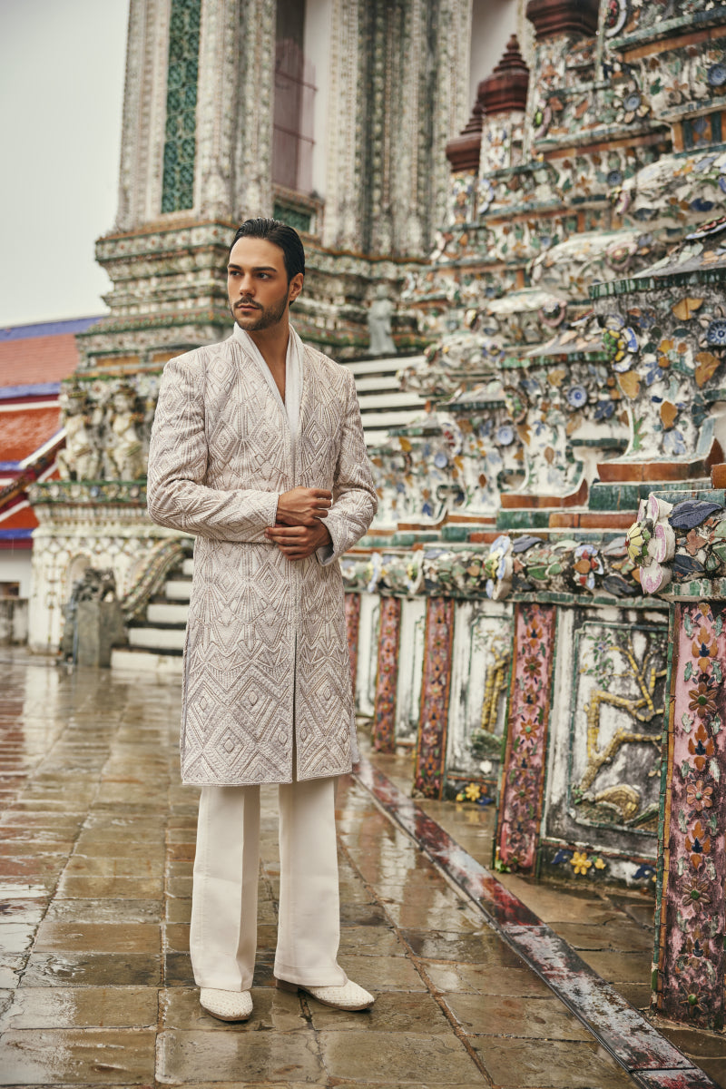 Wispers of Wat Sherwani Set