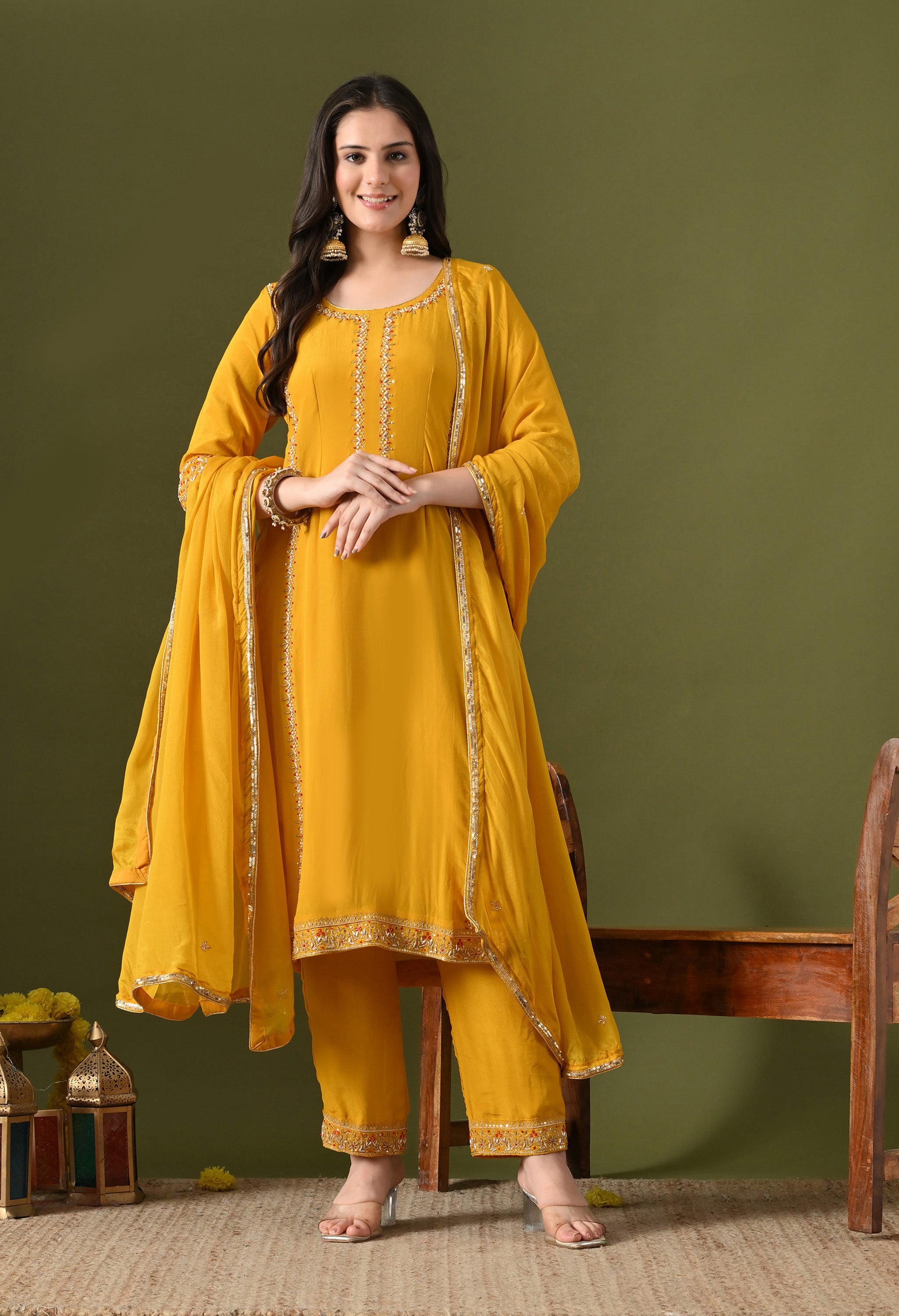 Blue Kurta Set
