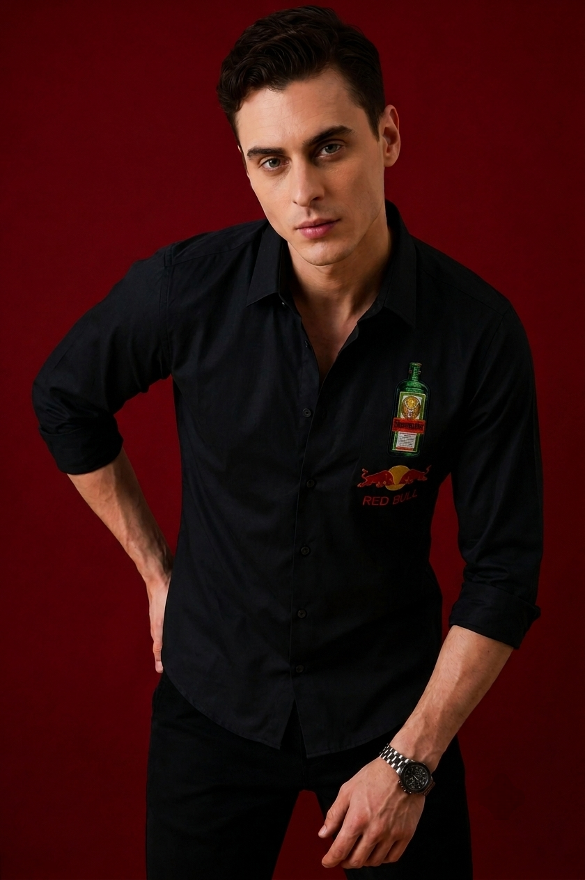Jägermeister & Red Bull Black Shirt