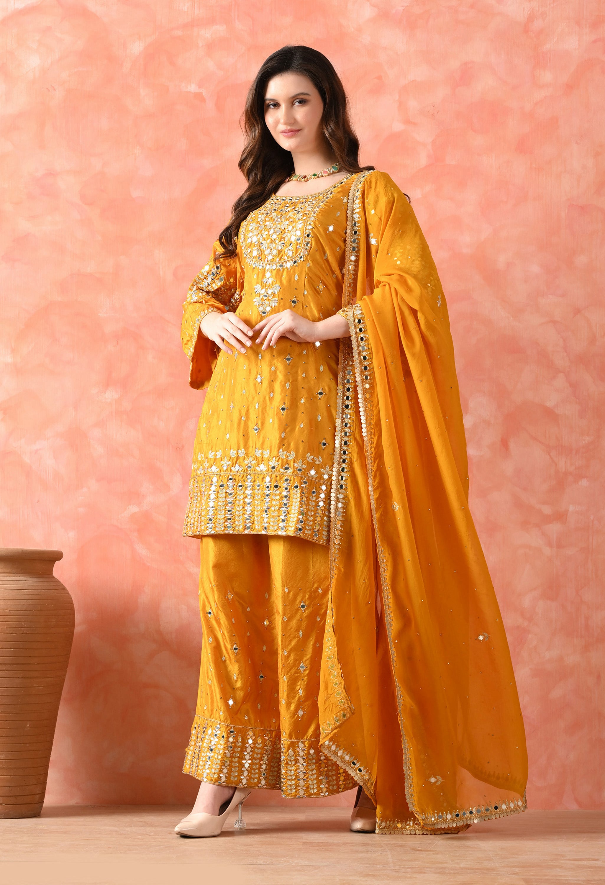 Yellow Kurta Set