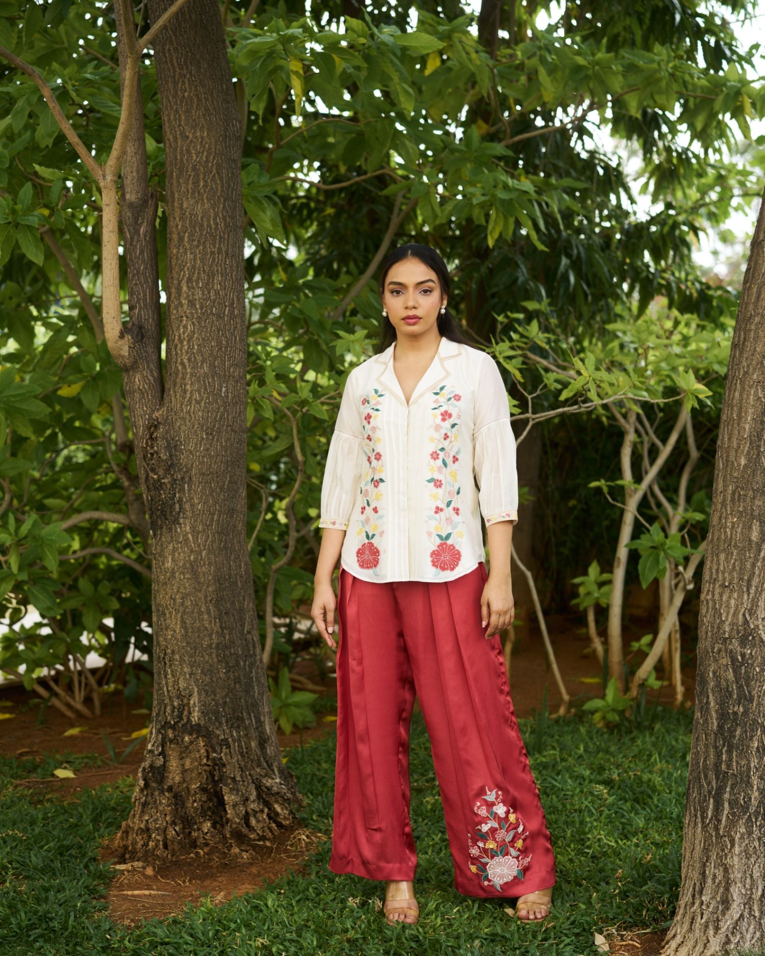 Hibiscus Co -Ord Set