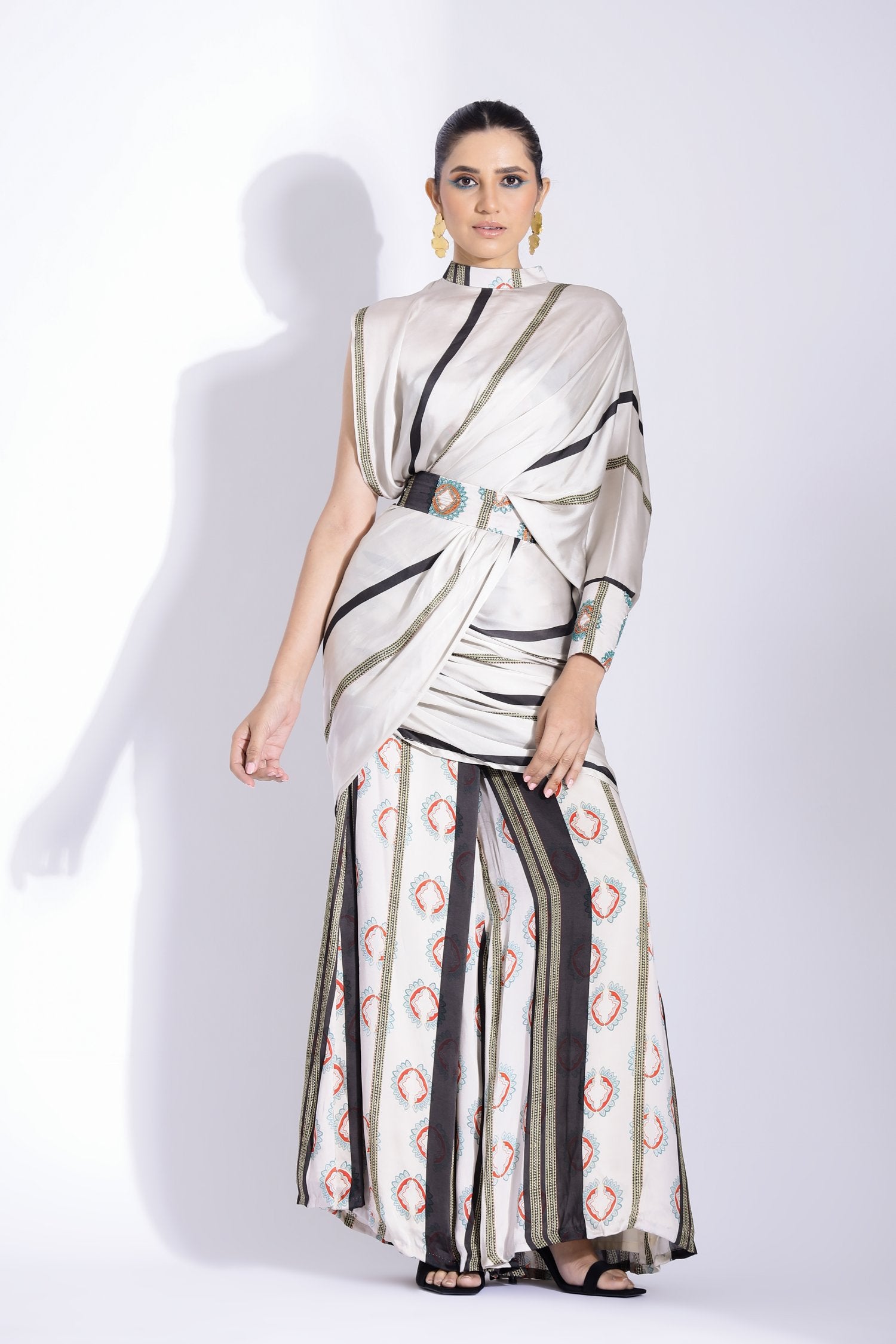 Pant Sari With A Pallu