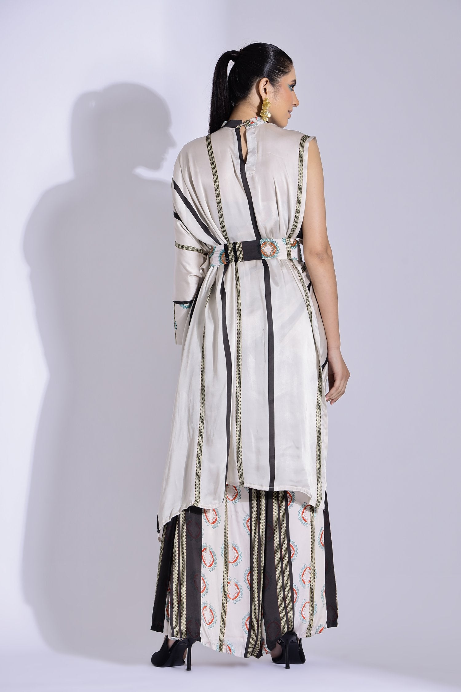 Pant Sari With A Pallu