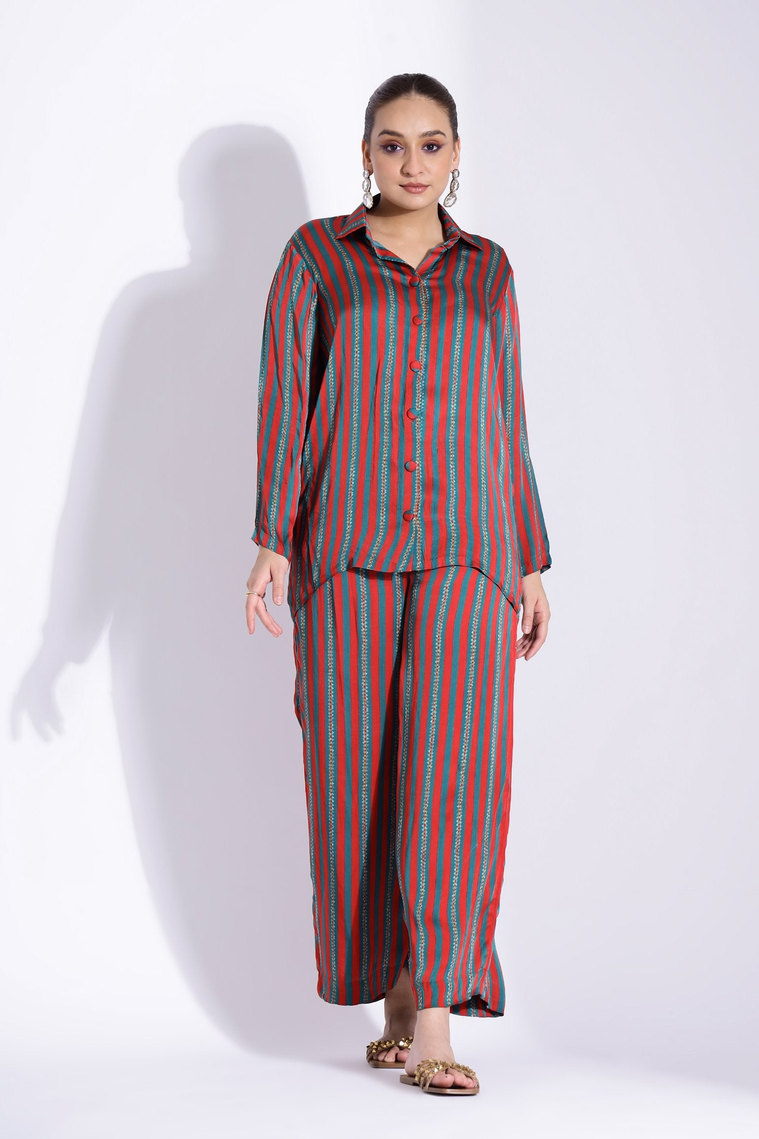 Relaxed Fit Shirt And Pants