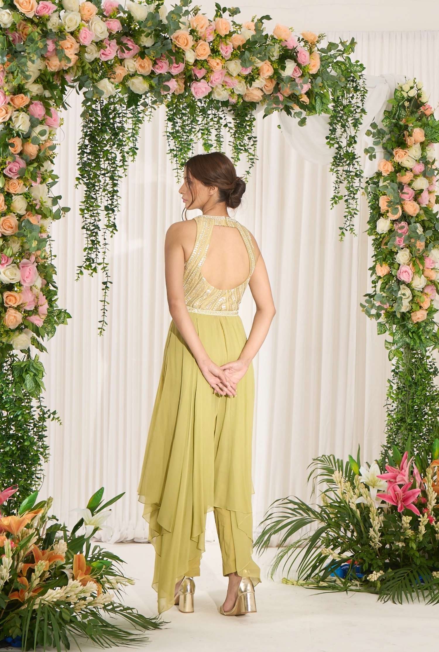 Hariyali Green Kurta Set