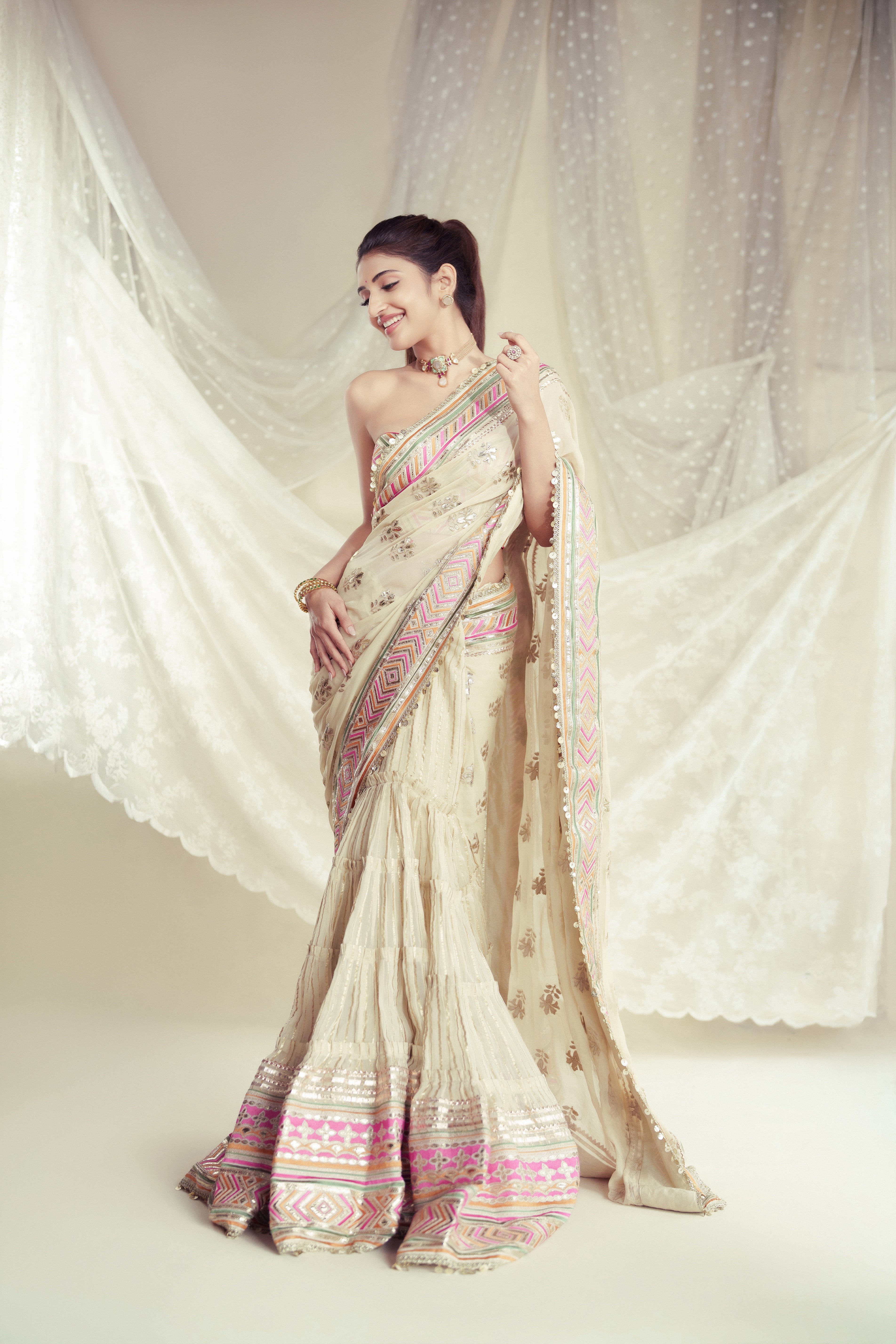 Zehn Saree Set