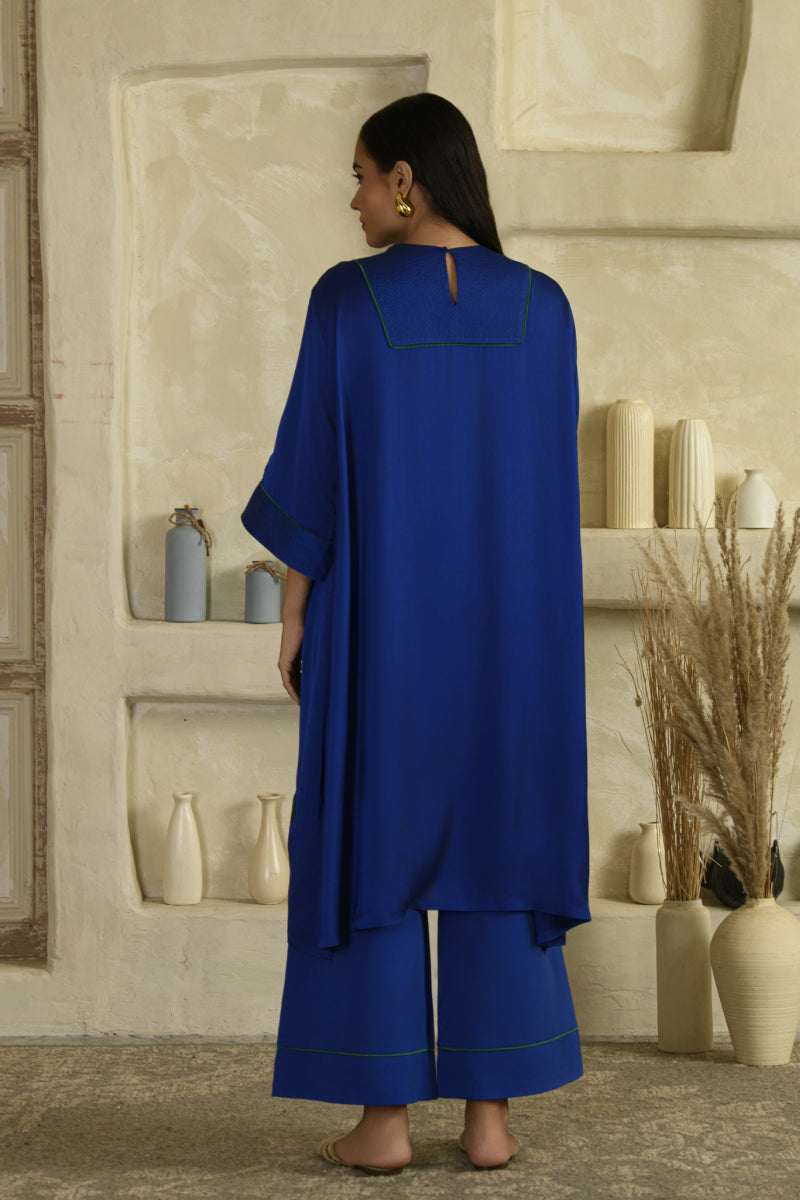 Gulabo Coord Set - Royal Blue