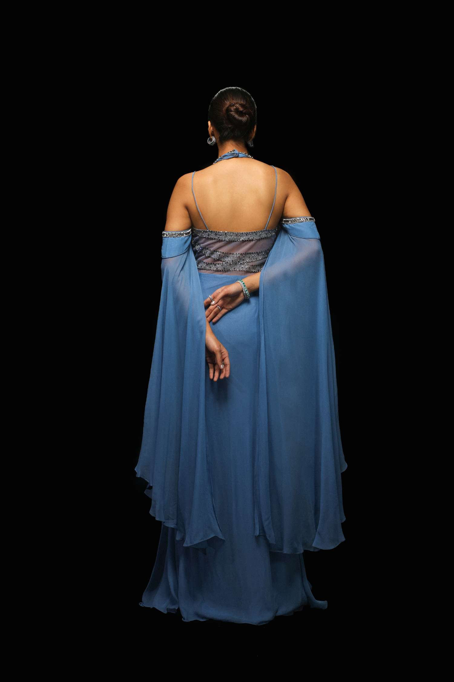 Luminara Drape Gown