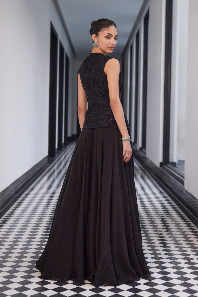 FRANKIE SKIRT AND WAIST COAT