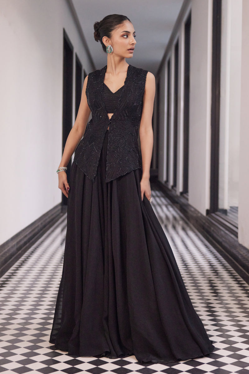 FRANKIE SKIRT AND WAIST COAT