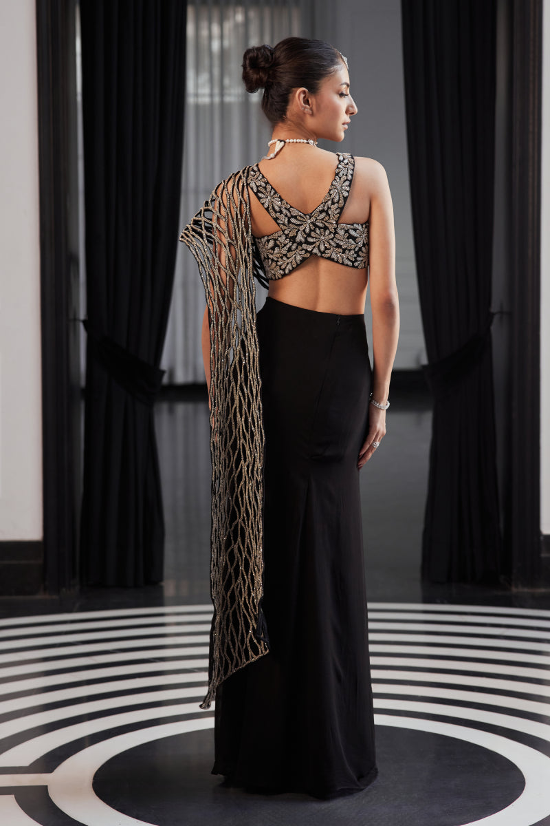 FRANCESCA PRE DRAPED SAREE