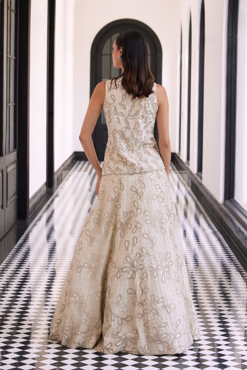 FLAVIA HEAVY LEHENGA