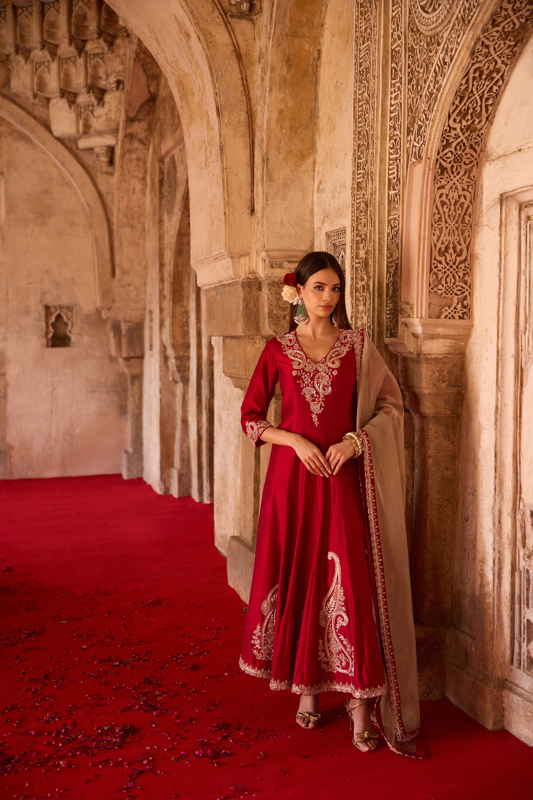 TIVISHA ANARKALI SET