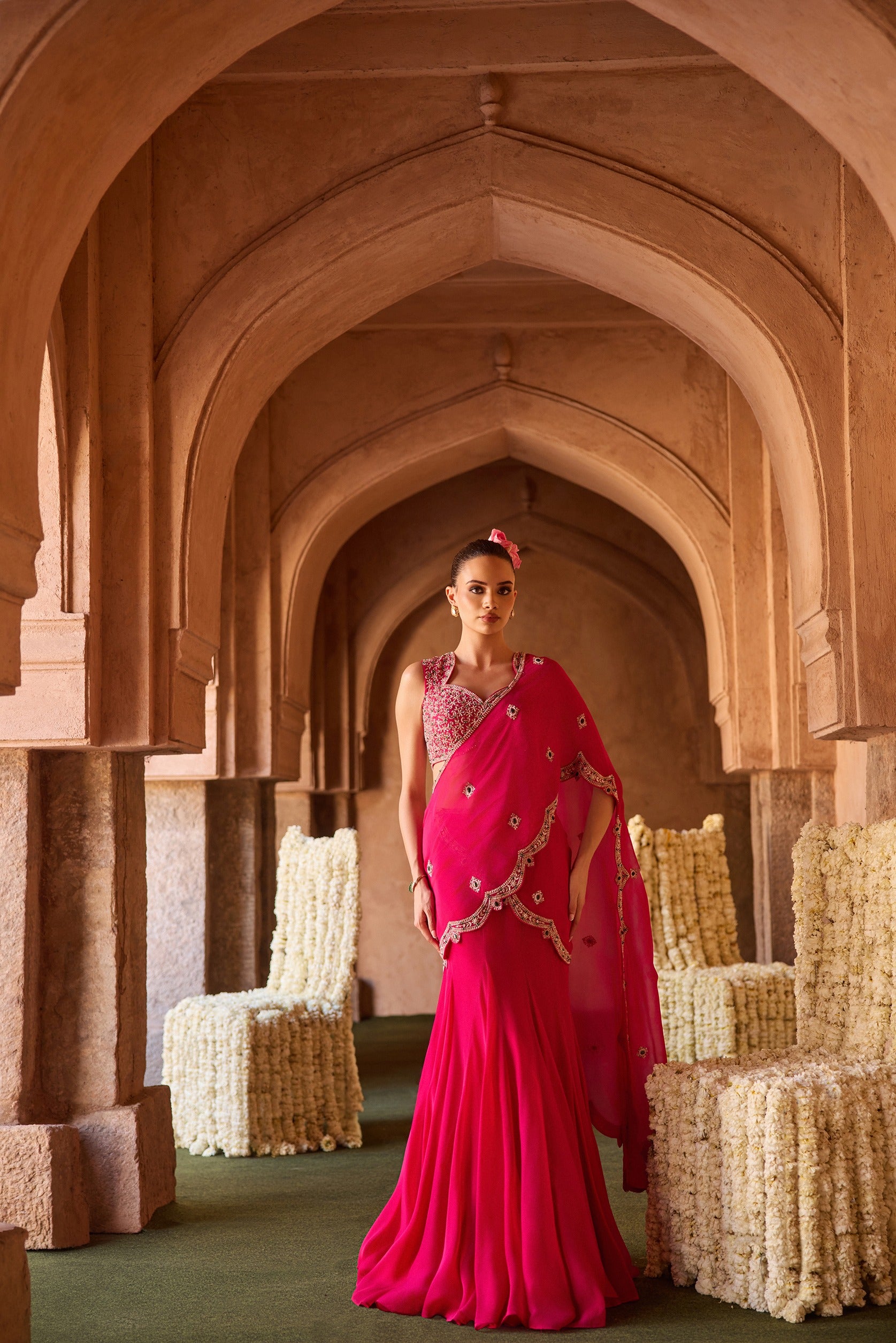 TAZMEEN DRAPE SAREE
