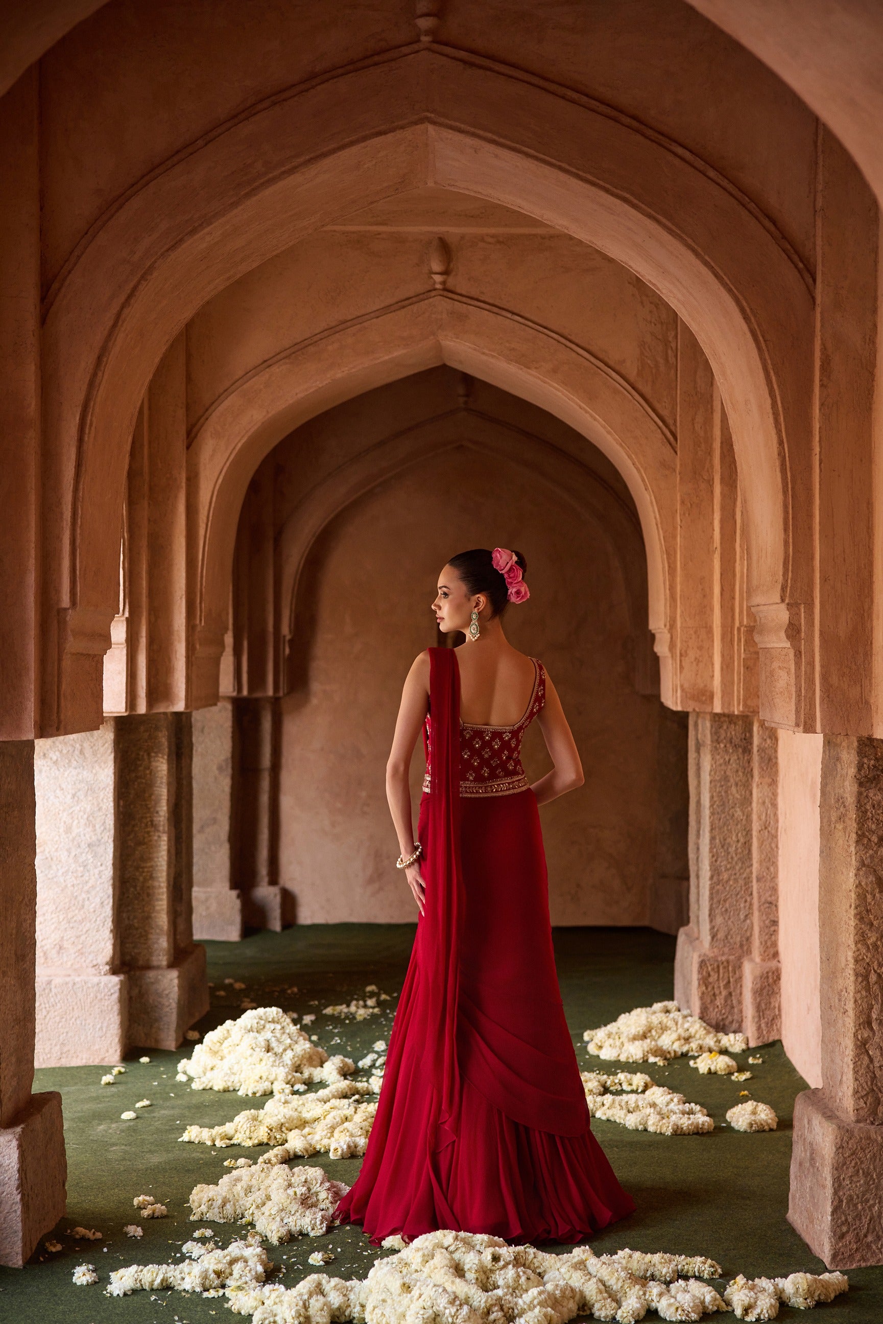 TIYANA DRAPE SAREE
