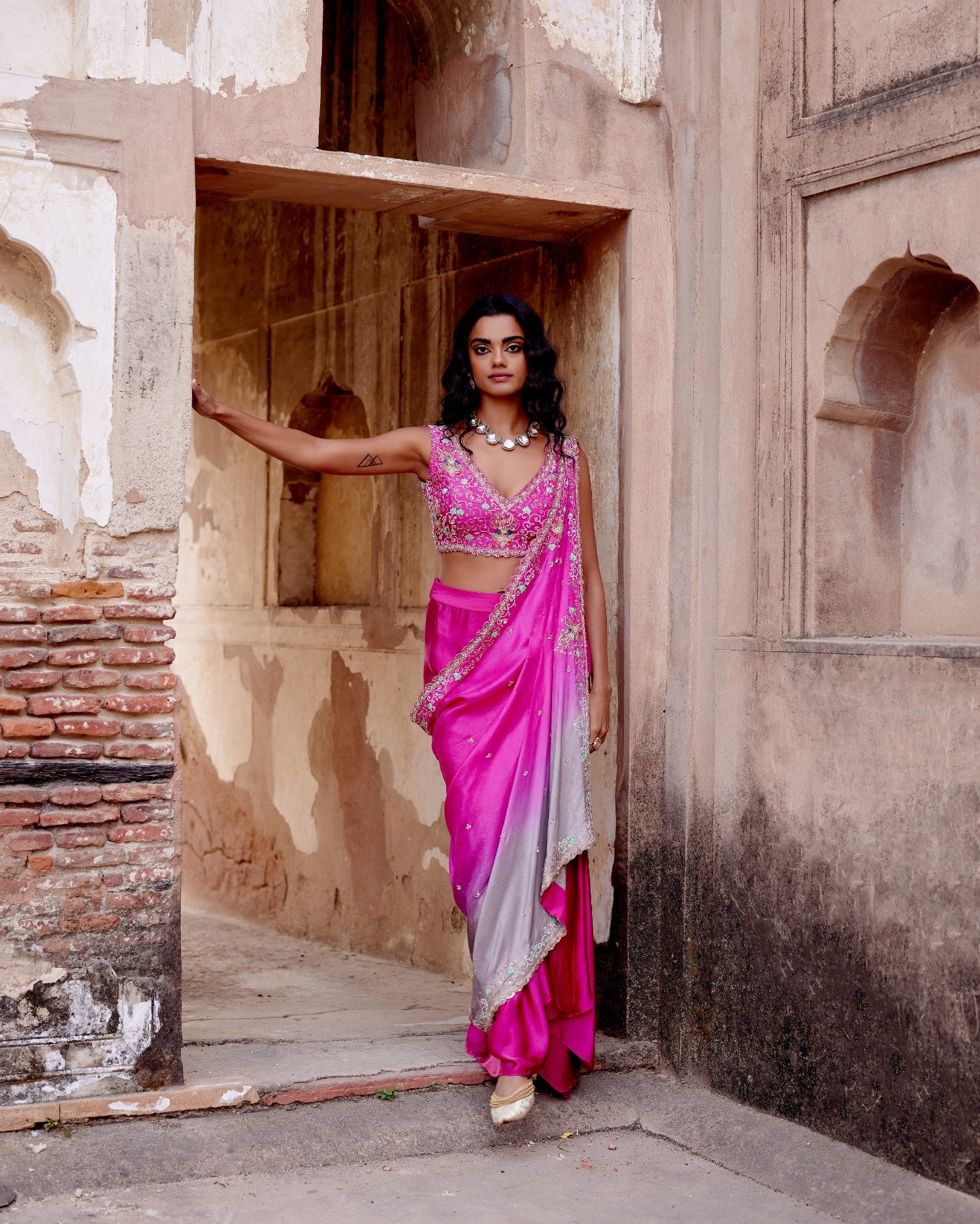 Fusion Drape Saree