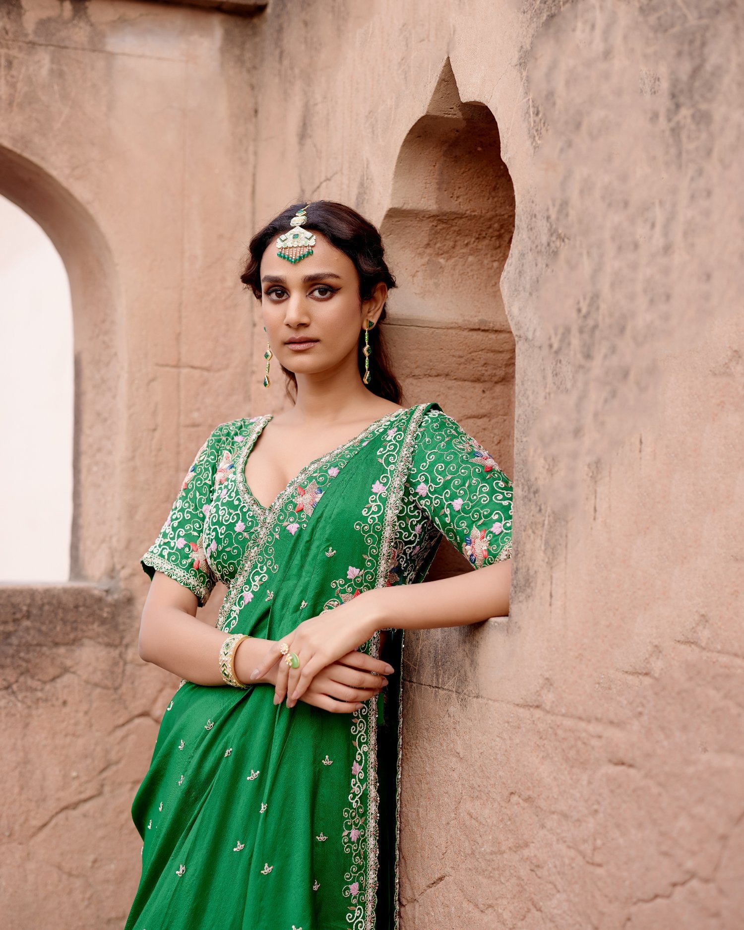 Fusion Drape Saree