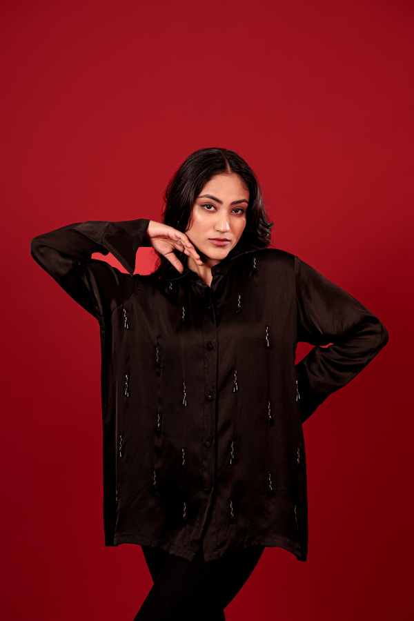 Noir Drizzle Shirt
